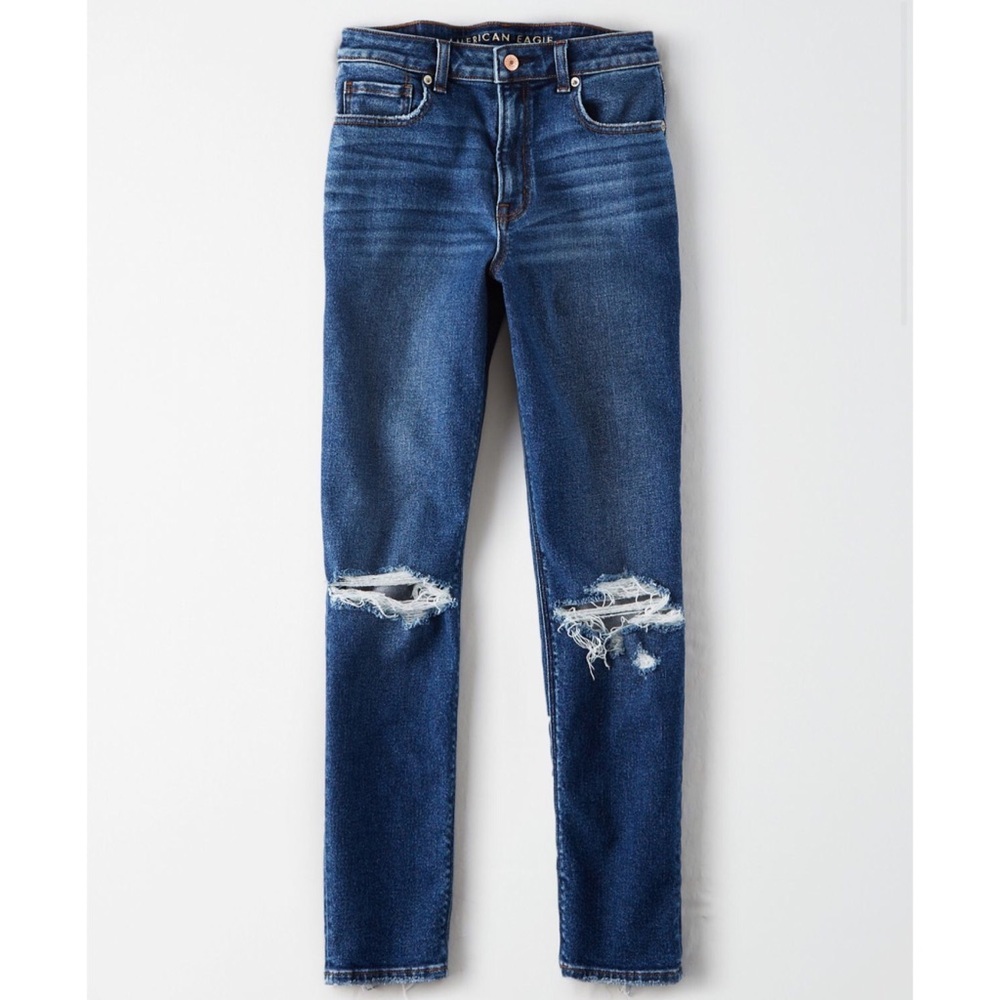 New AE Stretch Curvy Mom Jean
